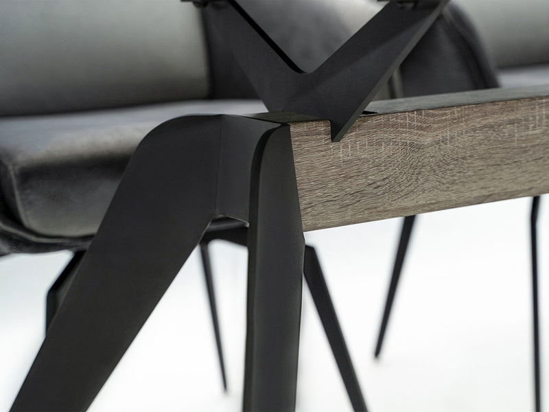 Aurora Onyx 6 Person Dining Room Set