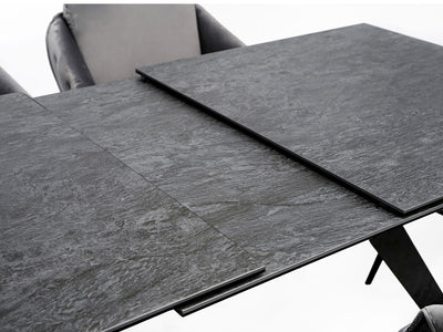 Aurora Onyx 6 Person Dining Room Set