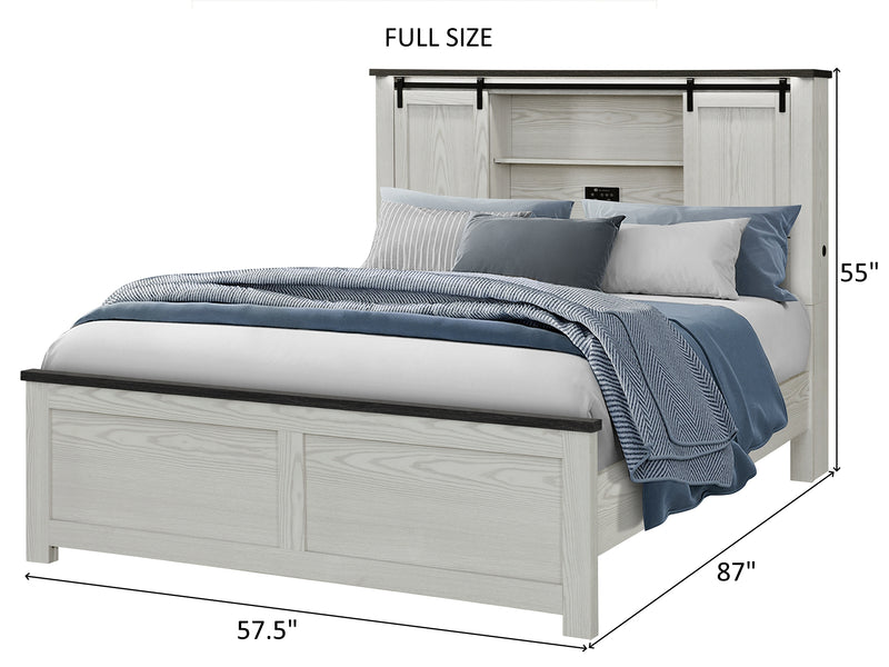 Ava Glo Platform Bed With LED and Speaker