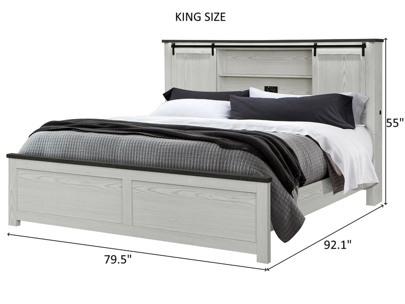 Ava Glo Platform Bed With LED and Speaker