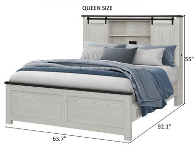 Ava Glo Platform Bed With LED and Speaker