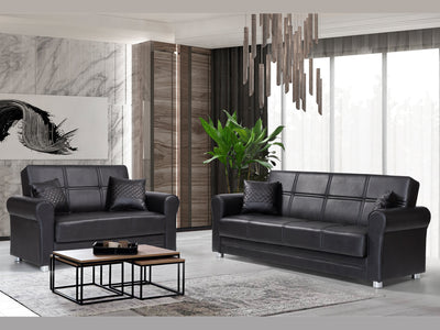 Avalon Otto Leather Living Room Set