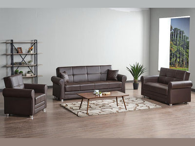 Avalon Otto Leather Living Room Set