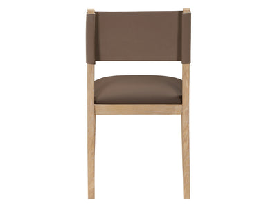 Avon 21.7" Wide Vegan Leather Dining Side Chair (Set of 2)