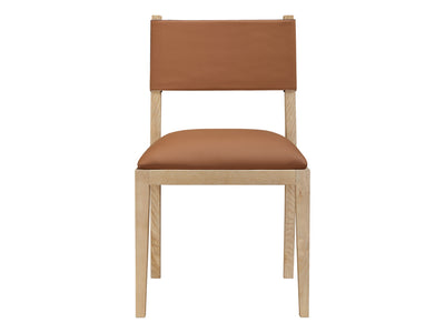 Avon 21.7" Wide Vegan Leather Dining Side Chair (Set of 2)