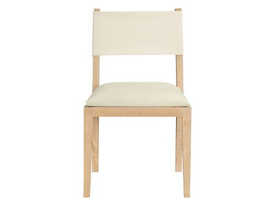 Avon 21.7" Wide Vegan Leather Dining Side Chair (Set of 2)