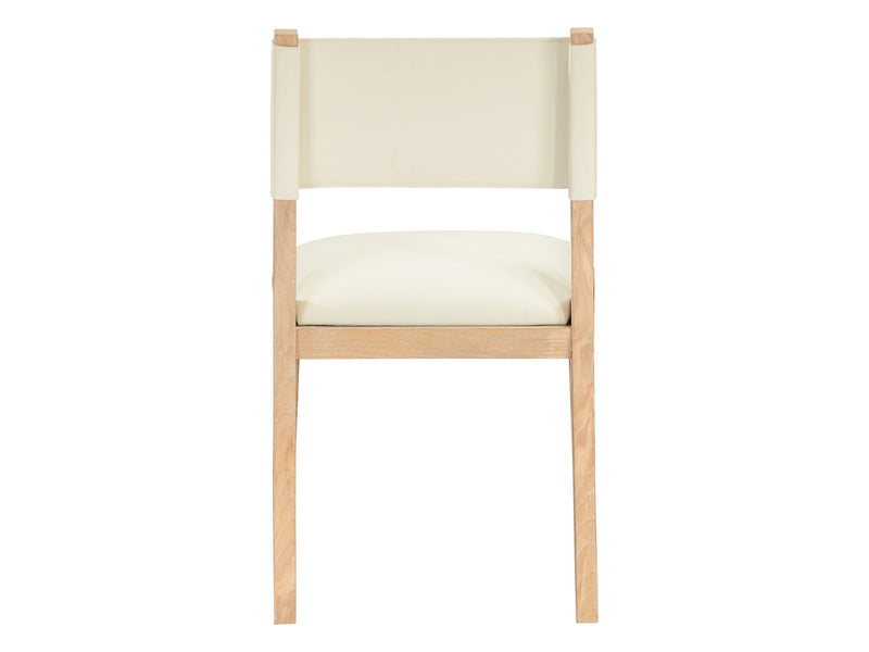 Avon 21.7" Wide Vegan Leather Dining Side Chair (Set of 2)