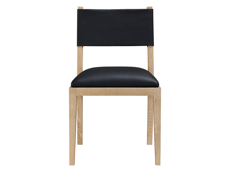 Avon 21.7" Wide Vegan Leather Dining Side Chair (Set of 2)