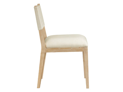 Avon 21.7" Wide Linen Textured Dining Side Chair (Set of 2)