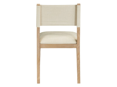 Avon 21.7" Wide Linen Textured Dining Side Chair (Set of 2)