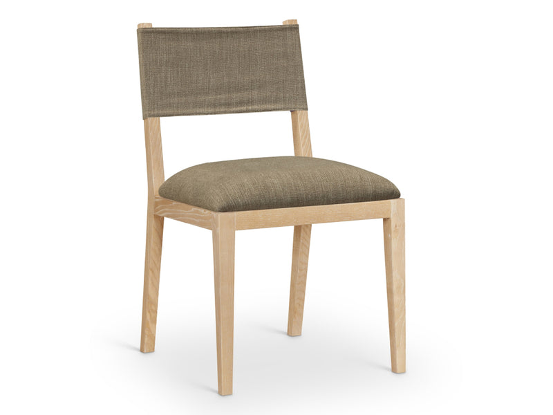 Avon 21.7" Wide Linen Textured Dining Side Chair (Set of 2)