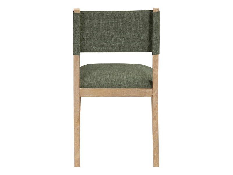 Avon 21.7" Wide Linen Textured Dining Side Chair (Set of 2)