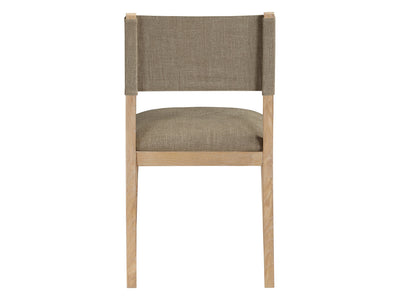Avon 21.7" Wide Linen Textured Dining Side Chair (Set of 2)
