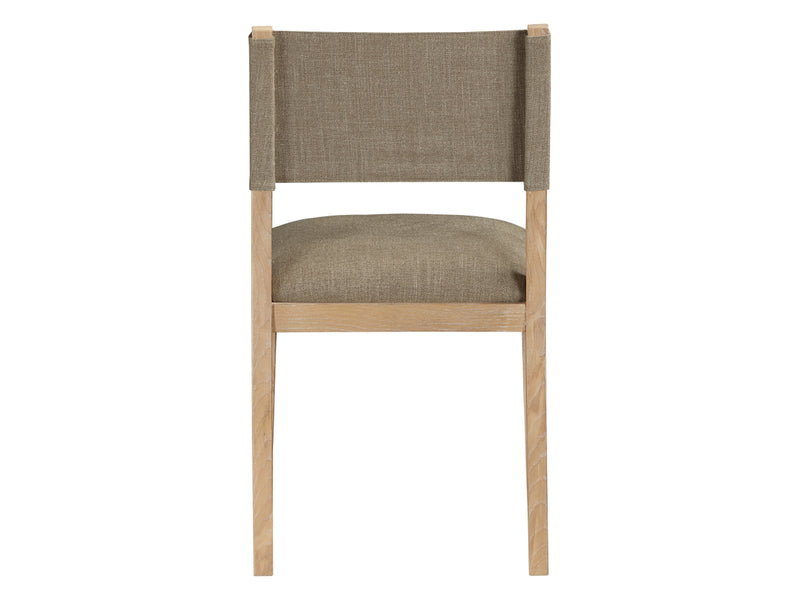 Avon 21.7" Wide Linen Textured Dining Side Chair (Set of 2)