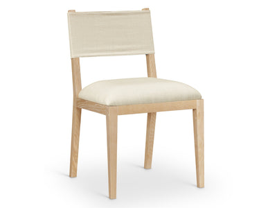 Avon 21.7" Wide Linen Textured Dining Side Chair (Set of 2)