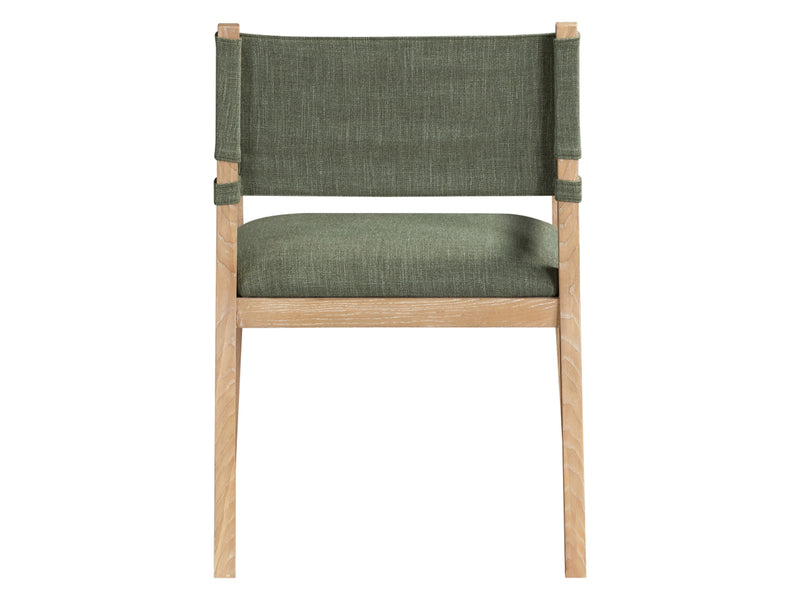 Avon 23.5" Wide Linen Textured Dining Armchair