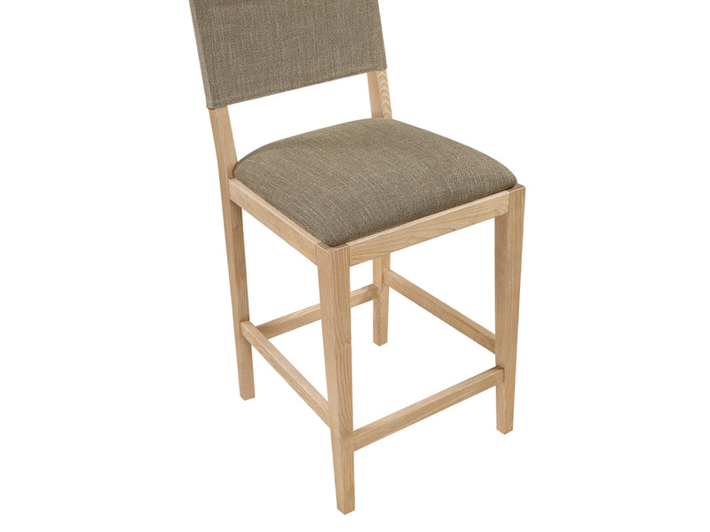 Avon 20.7" Wide Linen Textured Bar Stool