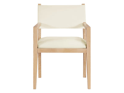 Avon 23.5" Wide Vegan Leather Dining Armchair