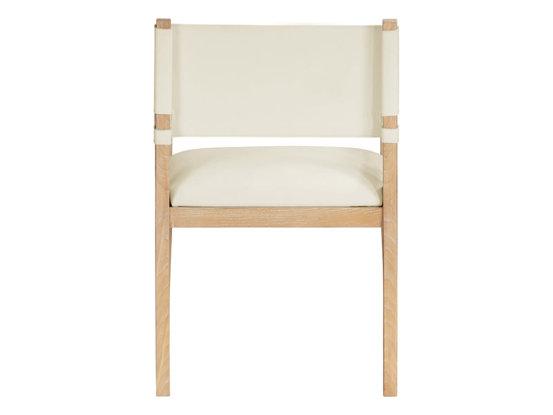 Avon 23.5" Wide Vegan Leather Dining Armchair