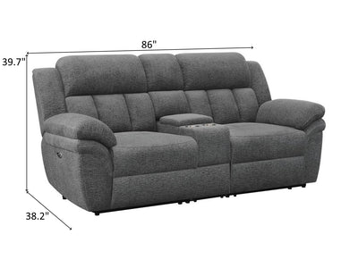 Bahrain 86" Wide Recliner Loveseat
