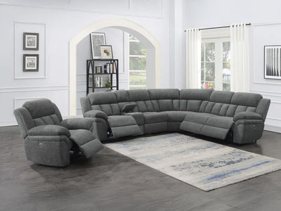 Bahrain 128" / 113.7" Wide Recliner Sectional