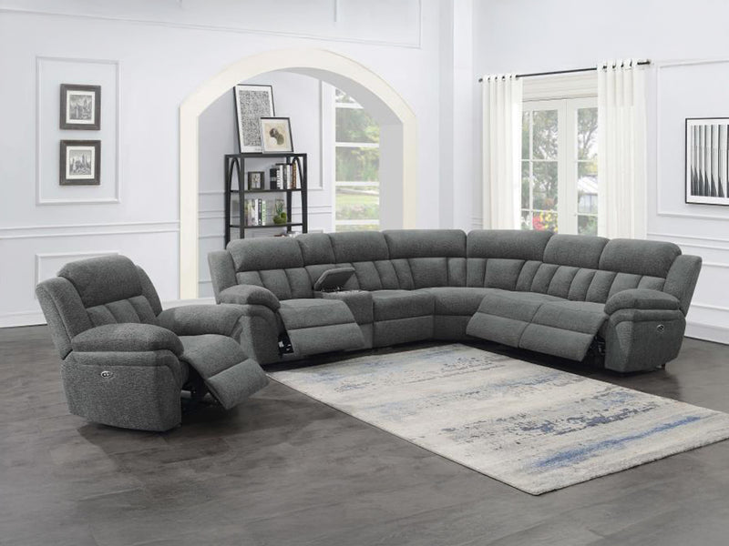 Bahrain 128" / 113.7" Wide Recliner Sectional
