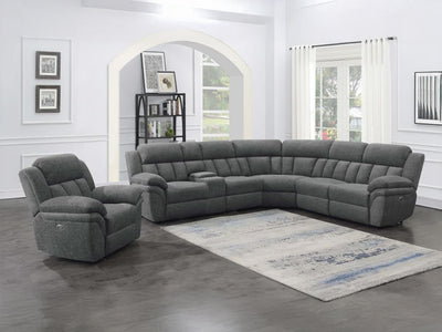 Bahrain 128" / 113.7" Wide Recliner Sectional