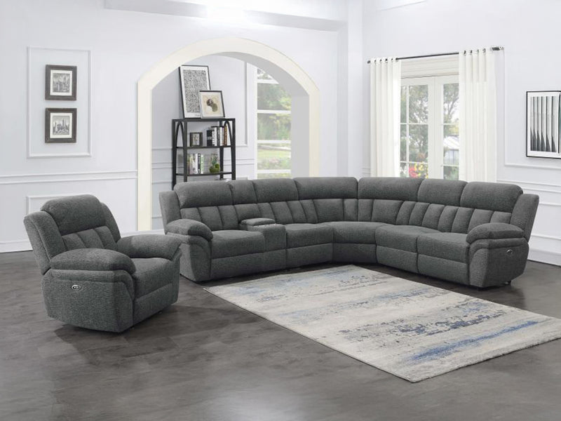 Bahrain 128" / 113.7" Wide Recliner Sectional