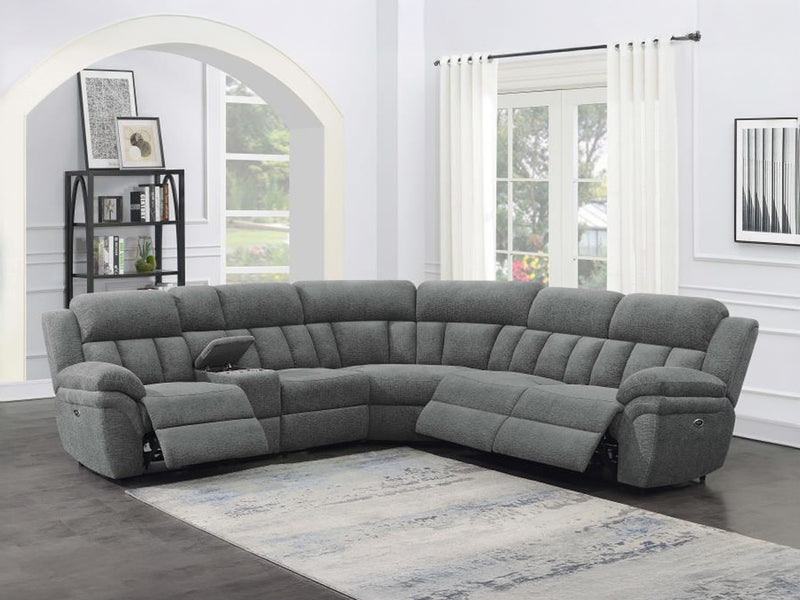 Bahrain 128" / 113.7" Wide Recliner Sectional