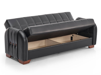 Barato Button Leather Living Room Set