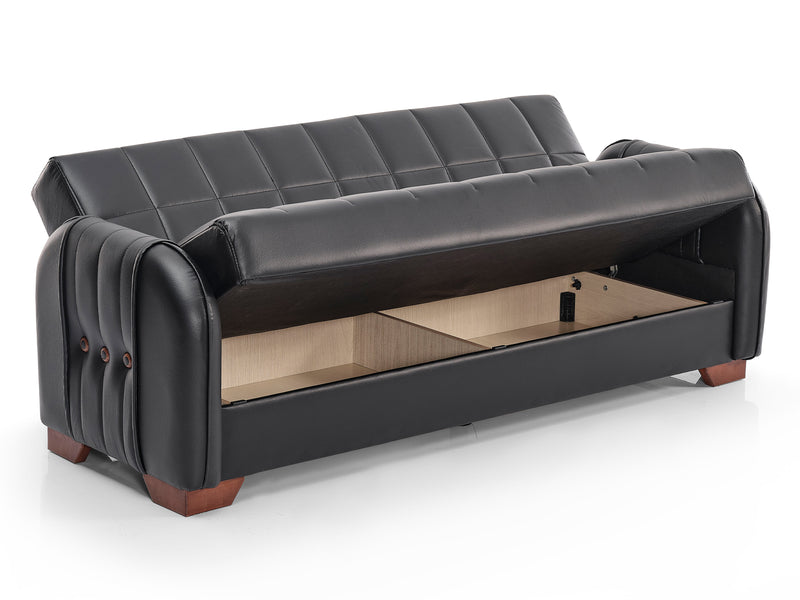 Barato Button Leather Living Room Set