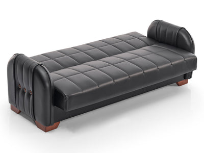 Barato Button Leather Living Room Set