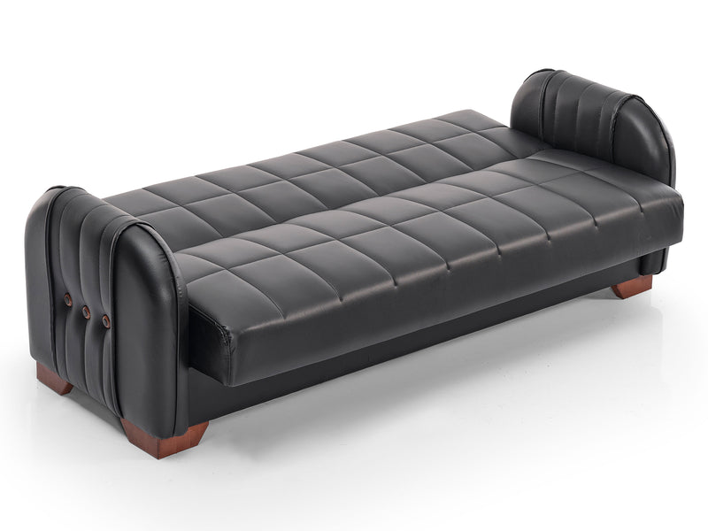 Barato Button Leather Living Room Set