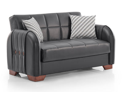 Barato Button Leather Living Room Set