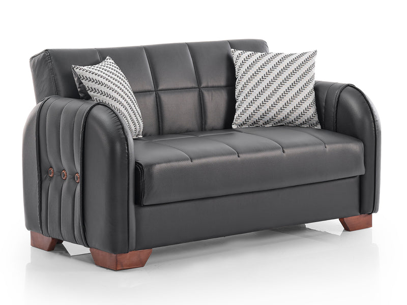 Barato Button Leather Living Room Set