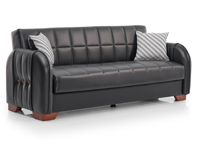 Barato Button Leather Living Room Set