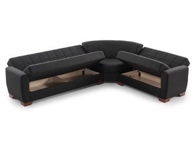 Barato 116.1" / 94.4" Wide Convertible Sectional