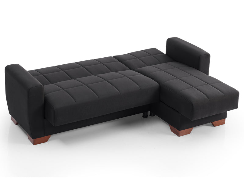 Barato 85" Wide Convertible Sectional
