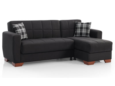 Barato 85" Wide Convertible Sectional