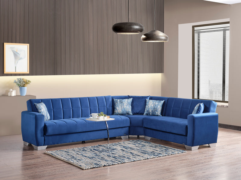 Barato 116.1" / 94.4" Wide Convertible Sectional