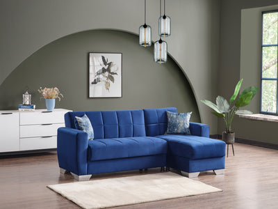 Barato 85" Wide Convertible Sectional