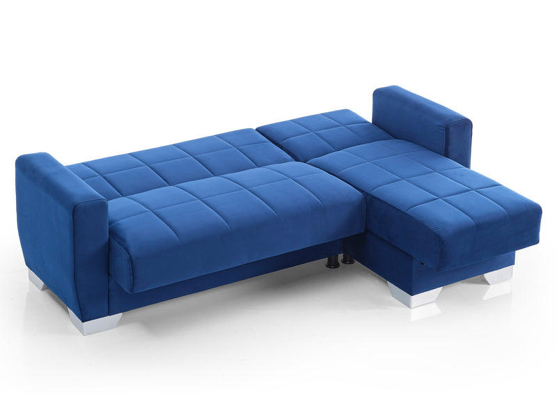 Barato 85" Wide Convertible Sectional