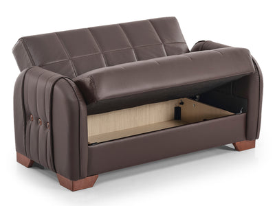 Barato Button Leather Living Room Set