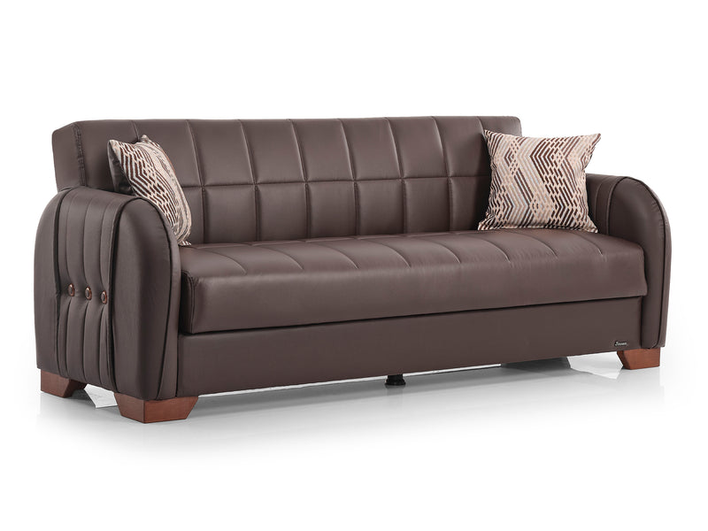 Barato Button Leather Living Room Set