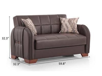 Barato Button Leather Living Room Set