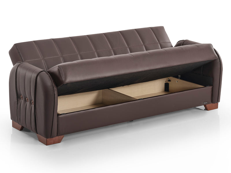 Barato Button Leather Living Room Set