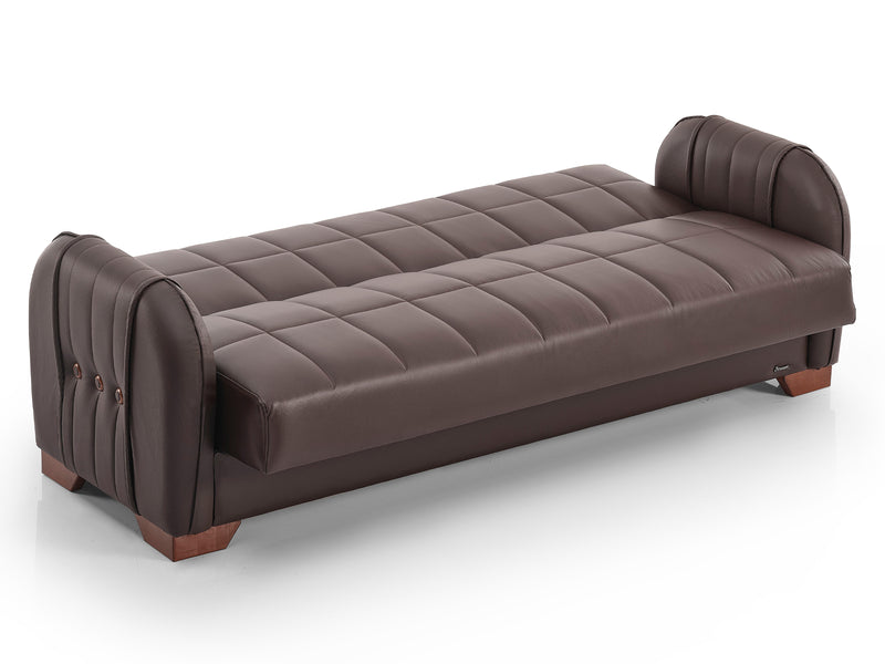 Barato Button Leather Living Room Set