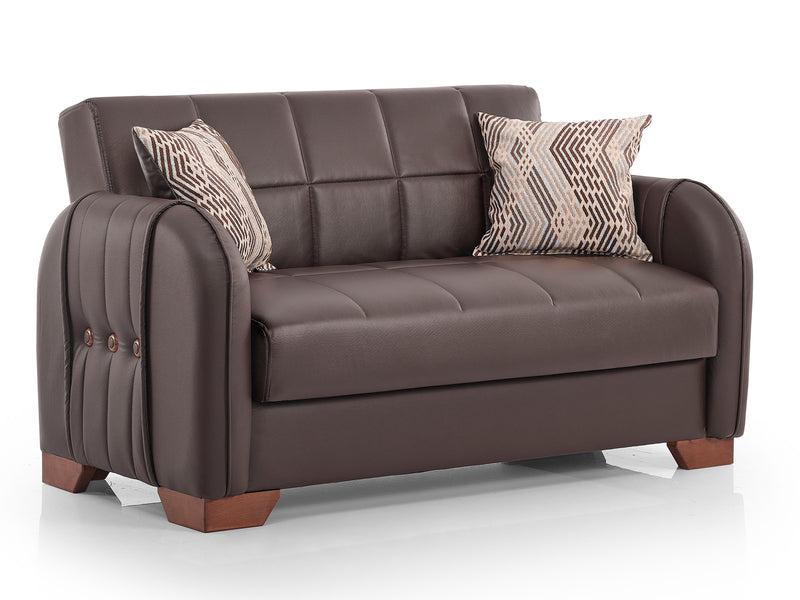 Barato Button Leather Living Room Set