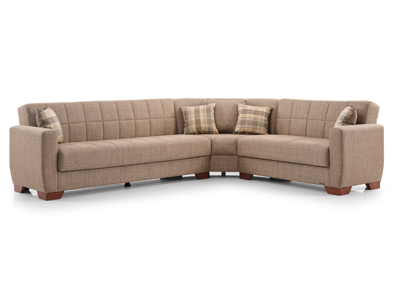 Barato 116.1" / 94.4" Wide Convertible Sectional
