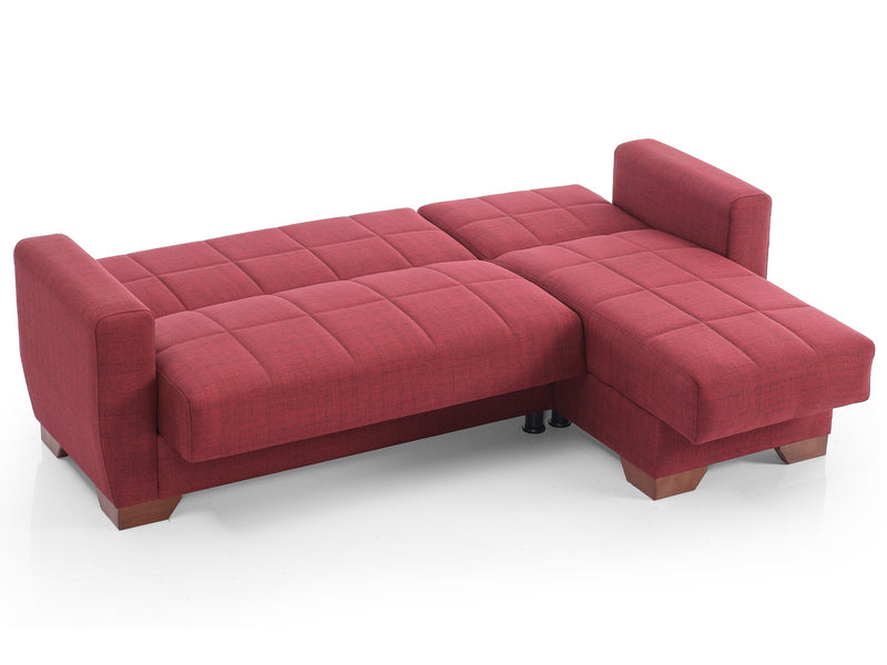 Barato 85" Wide Convertible Sectional